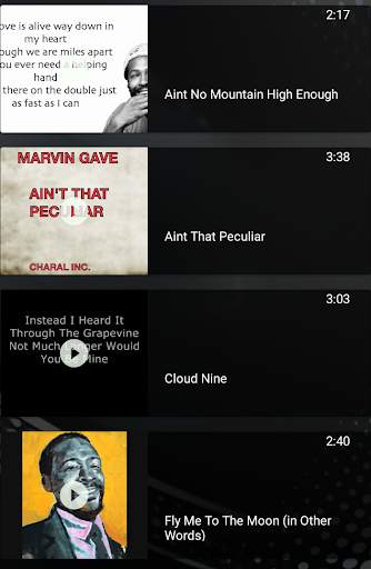 Marvin Gaye Best Song Music Collection screenshot 2