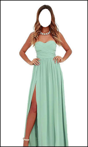 Women Design Maxi Dress screenshot 3