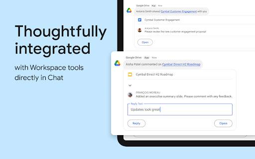 Google Chat screenshot 16