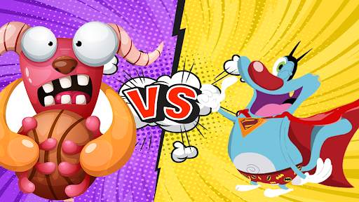 Oggy game : Oggy and the cockroaches Virus game screenshot 7