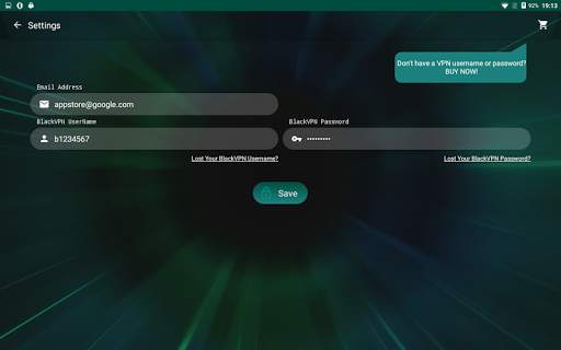 Black VPN screenshot 2
