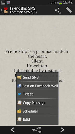 All In One SMS Library Quotes  screenshot 5
