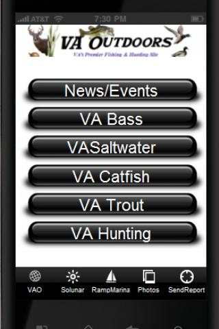 VA Outdoors App screenshot 2