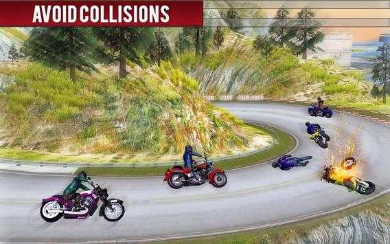 Moto Basikal Kelajuan Trafik menaiki Permainan screenshot 4