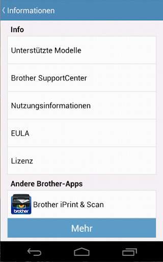 Brother SupportCenter screenshot 4