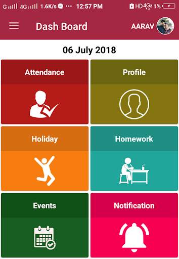 SS Academy Parents App screenshot 1
