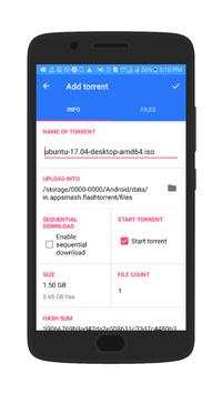 Flash - Torrent Downloader screenshot 2