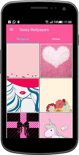 Sassy Wallpapers screenshot 1