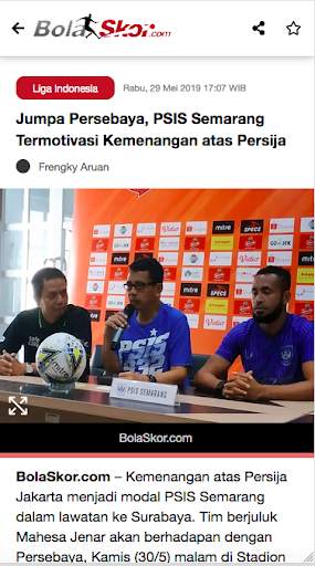 BolaSkor - Berita sepak bola terkini screenshot 2