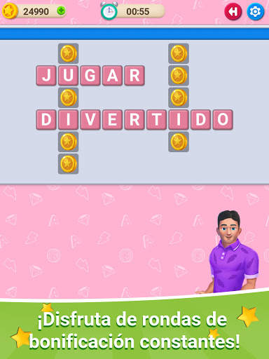 🍎Crossword Online: Taza de la palabra screenshot 9