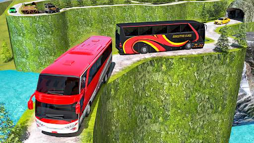 Dangerous Bus Driving Bus Game screenshot 2