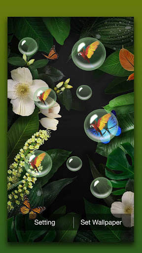 Garden Live Wallpaper screenshot 4