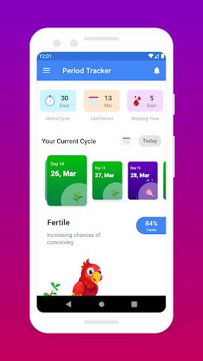 Period Tracker screenshot 1