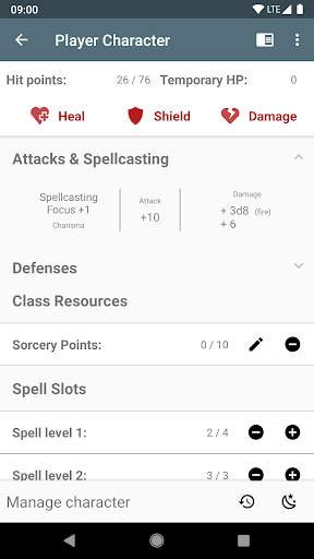 D&D Session Assistant 8 تصوير الشاشة