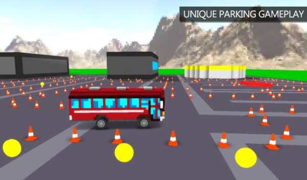 Blocky Bus Parking screenshot 3