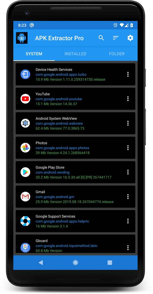 APK EXTRACTOR PRO screenshot 1