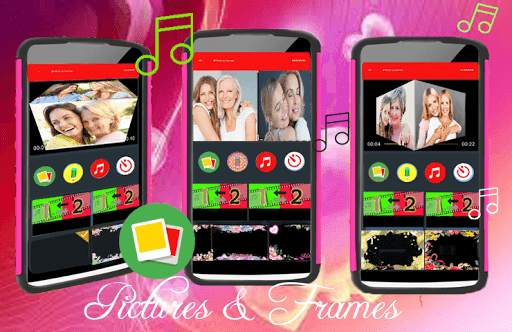 Mother Day Video Maker With Music And Flower Frame screenshot 2