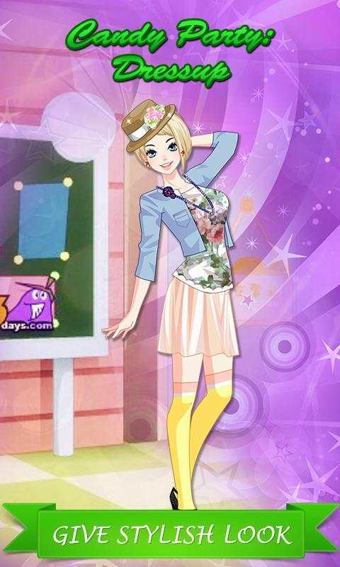 Candy Party: Lovely DressUp screenshot 1