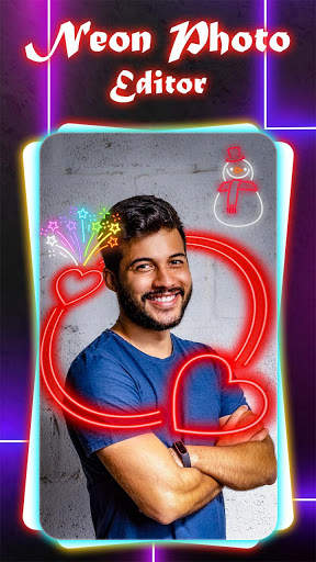 Neon Light Effect Photo Editer screenshot 3