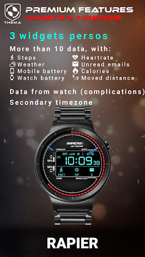 Rapier Watch Face screenshot 4