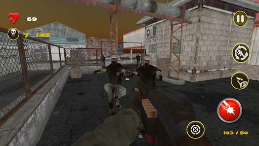 Pembunuh Zombie Pemicu Mati screenshot 6