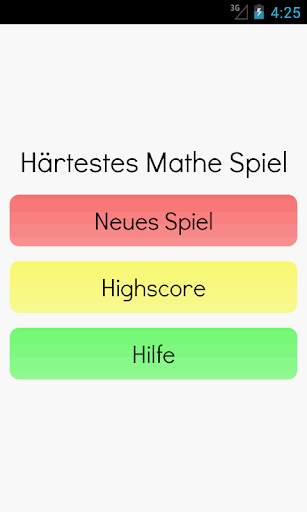 Härtestes Mathe Spiel screenshot 4