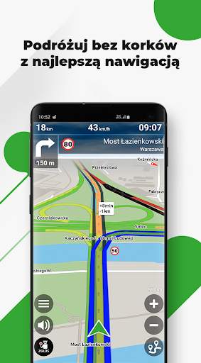 Nawigacja Plus - mapy, nawigacja GPS, kontrole screenshot 2
