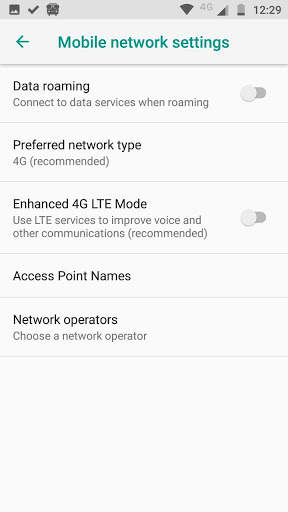 2G 3G 4G LTE Switcher  - Mobile Network Switcher screenshot 4