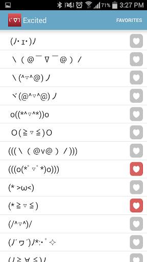 Japanese Emoticons - Kaomoji screenshot 4