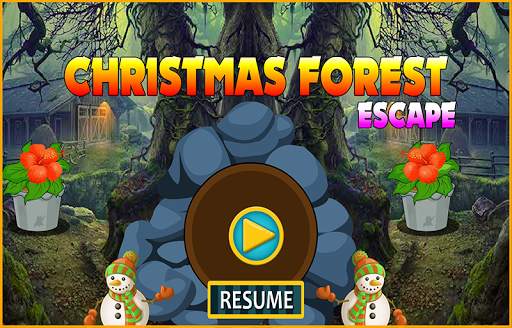 Best Escape 106 Christmas Forest Escape Game screenshot 1