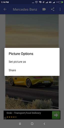 Wallpaper Car for Mercedes Benz screenshot 5