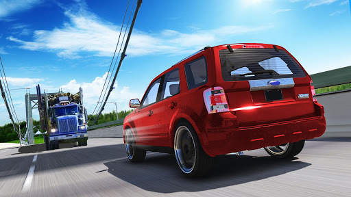 SUV Highway Racing Arcade Game screenshot 3