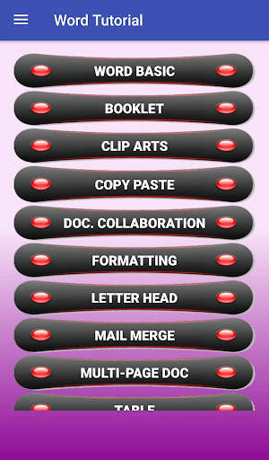 For Word Tutorial | Word Tutorial screenshot 2