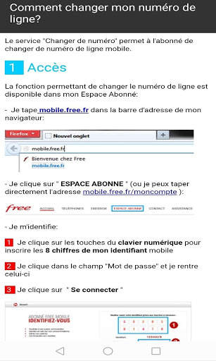 Assistance FREE Mobile screenshot 5