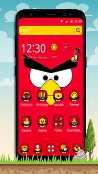 Red Bird Anger Theme screenshot 2
