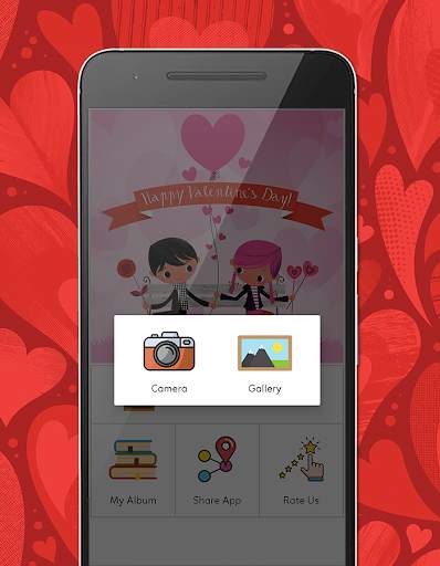 Valentine Day Photo Frame screenshot 2