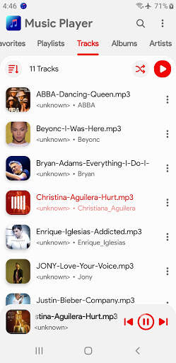Music player - MP3 player screenshot 1