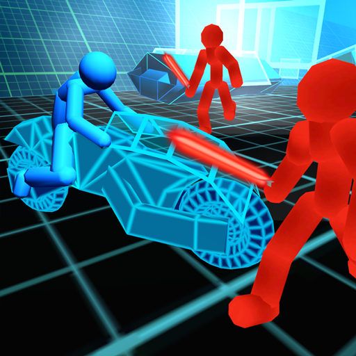Stickman Neon Warriors: Motorradrennen icon