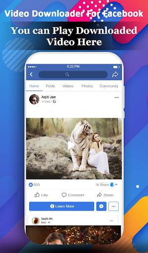 Video Downloader for facebook screenshot 2