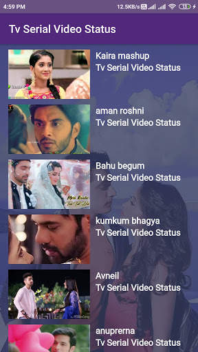 Tv Serial Video Status screenshot 2