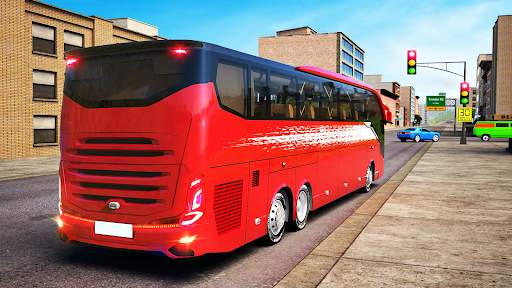 Bus Driving Simulator Bus game screenshot 7
