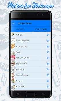 Stickers for Facebook Messenger screenshot 2