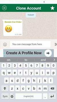 Clone Account For Whatsapp screenshot 4