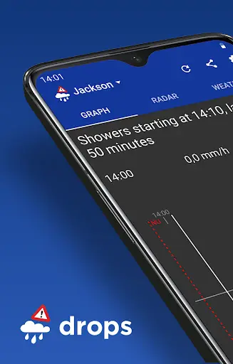 Drops - The Rain Alarm screenshot 1