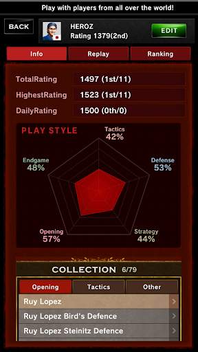 chess game free -CHESS HEROZ screenshot 4