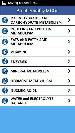 Biochemistry MCQS screenshot 2