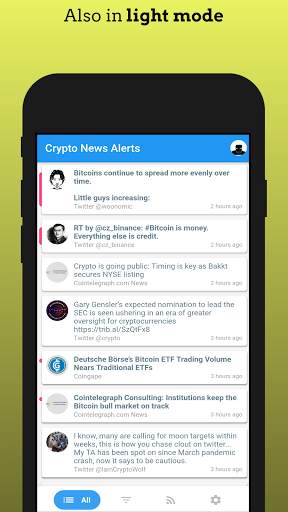 Crypto News Alerts - Track bitcoin news - altcoins screenshot 8
