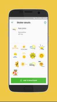 WAStickerApps: Good Morning Sticker For Whatsapp🌞 screenshot 6
