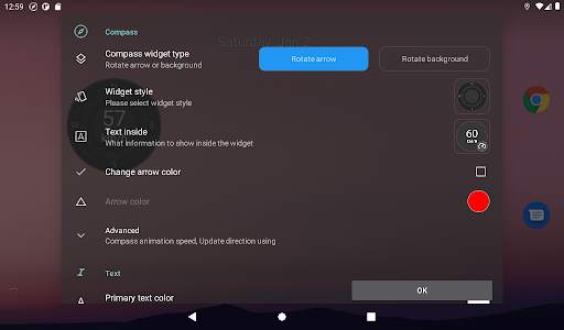 FG Compass Widget screenshot 3