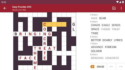 Fill-In Crosswords screenshot 8